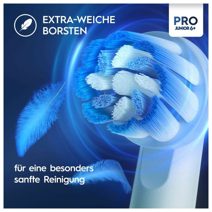 Oral-B Pro Junior Elektrische Zahnbürste Base Purple 