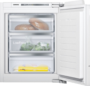 Siemens GI11VADE0 iQ500 Einbau-Gefrierschrank Flachscharnier Softeinzug 71.2 x 55.8 cm