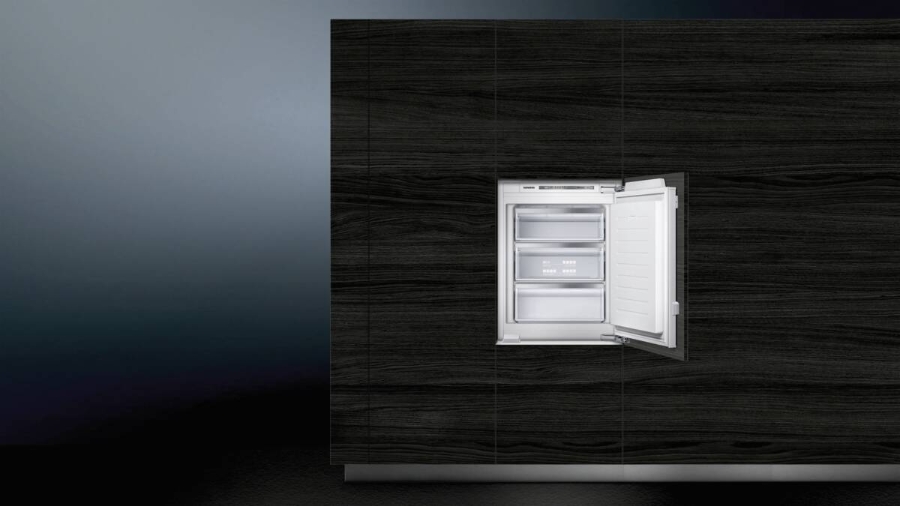 Siemens GI11VADE0 iQ500 Einbau-Gefrierschrank Flachscharnier Softeinzug 71.2 x 55.8 cm