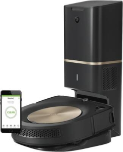 iRobot Roomba S9+ inklusive Absaugstation Staubsauger-Roboter  PerfectEdge®-Technologie mit Eckenbürste und breiteren 