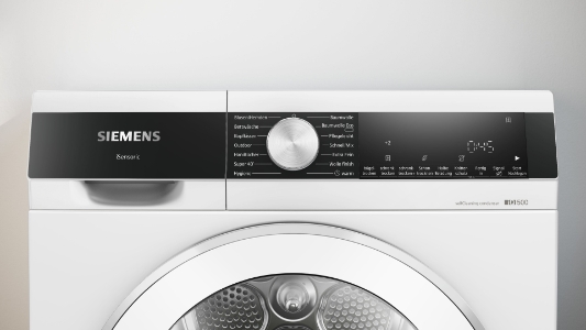 Siemens Extraklasse WQ45G2D90 iQ500 Wärmepumpen-Trockner 9 kg A+++ Selbstreinigender Kondensator