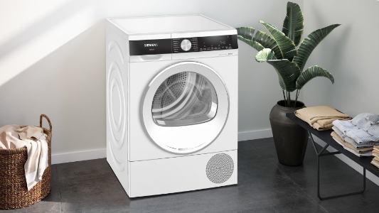 Siemens Extraklasse WQ45G2D90 iQ500 Wärmepumpen-Trockner 9 kg A+++ Selbstreinigender Kondensator