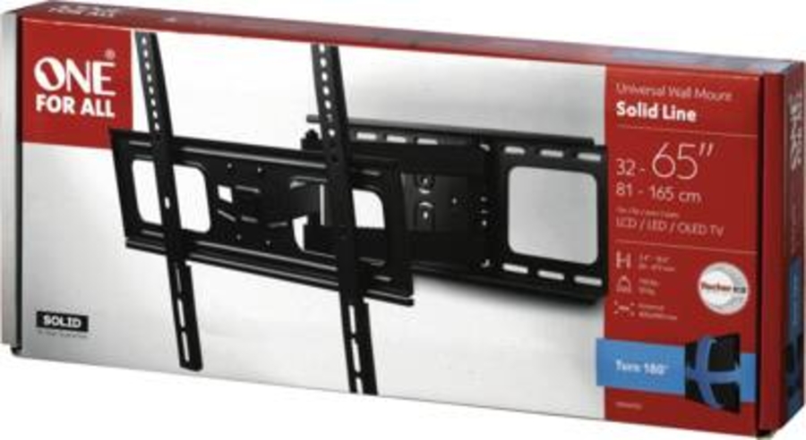 One For All WM4452 65" TV Wandhalterung Solid TURN 180 