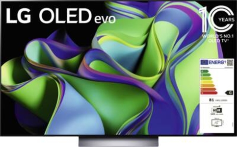 LG OLED55C39LC OLED-Fernseher  Alpha9 Gen6 AI Processor 4K mit AI Super Upscaling 