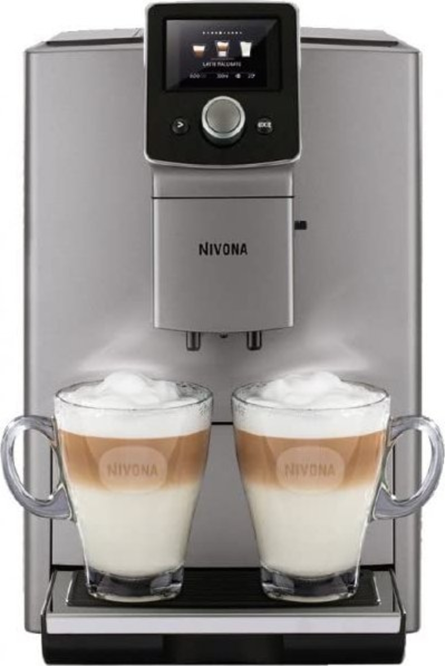 Nivona NICR823 Kaffee-Vollautomat - CafeRomatica 823  titan/chrom  