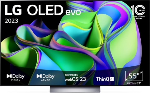 LG OLED55C31LA OLED evo, 4K UHD,HDR ,SmartTV, Fernseher 