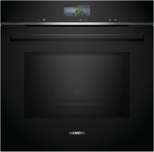 Siemens HM736GAB1 iQ700 Einbau-Backofen mit Mikrowellenfunktion  60 x 60 cm, Schwarz