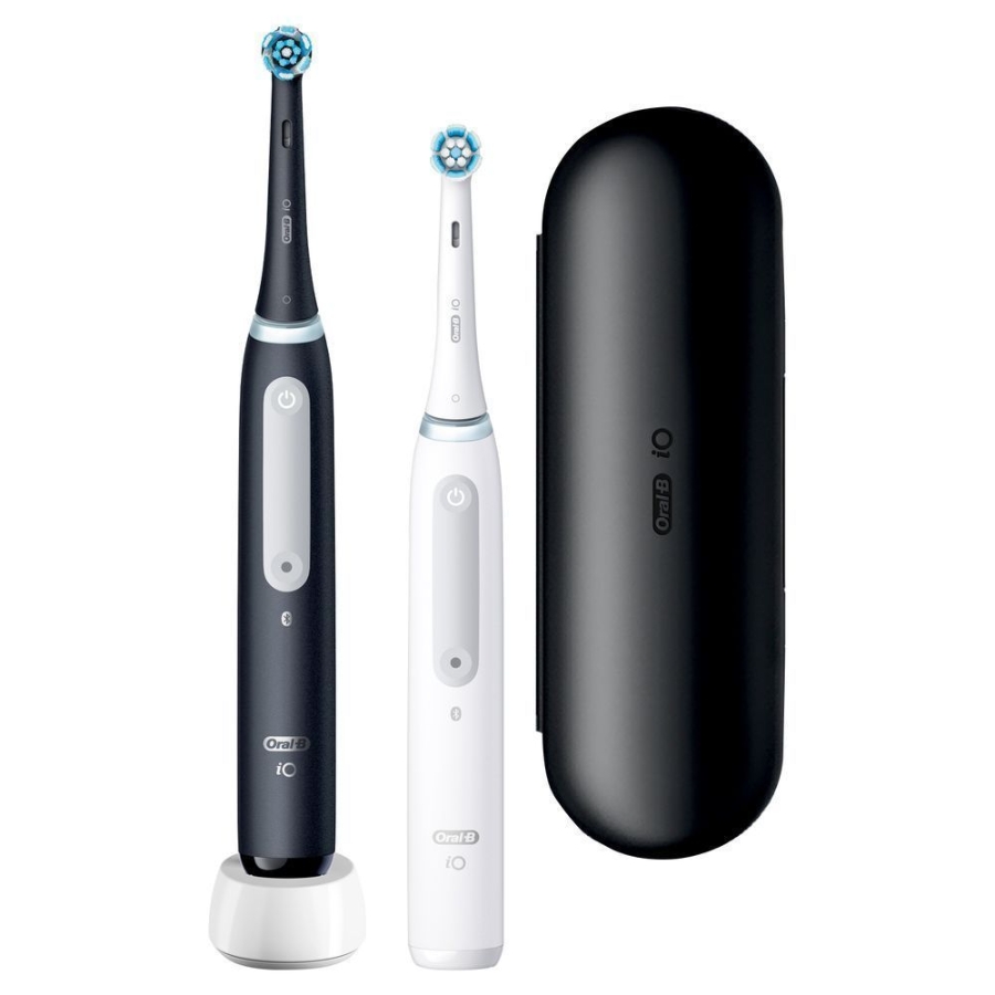 Oral-B iO Series 4 Duo Matt Black/Quite White 
