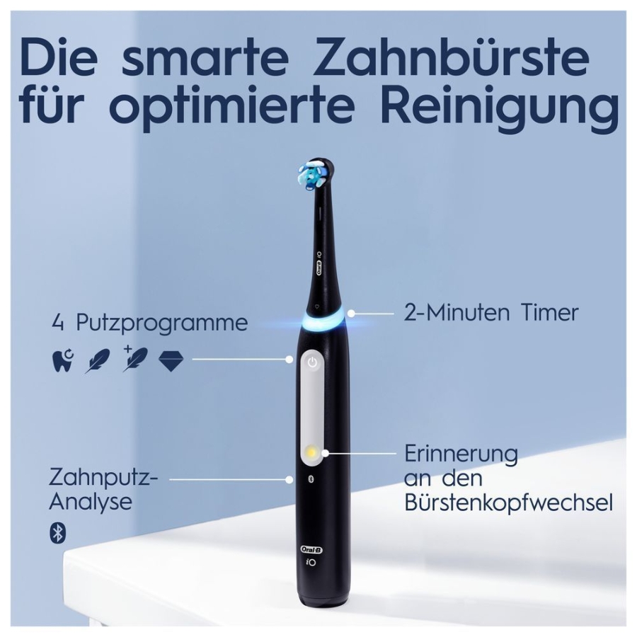 Oral-B iO Series 4 Duo Matt Black/Quite White 