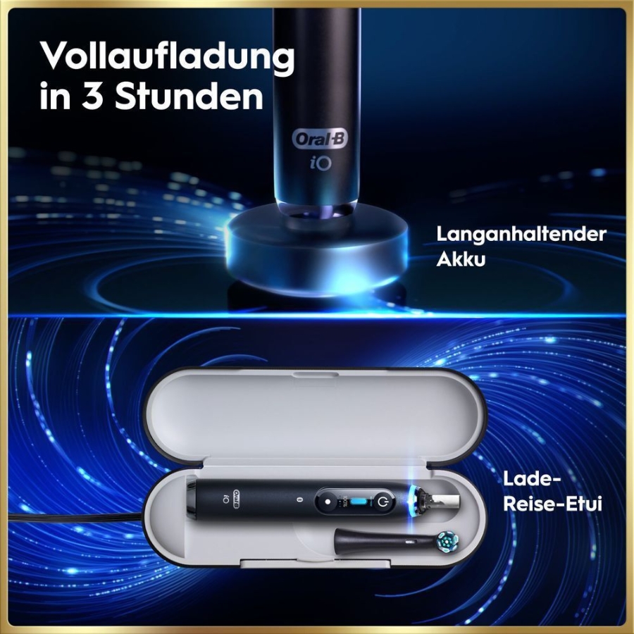 Oral-B iO Series 9 Black Onyx/Rose Quartz mit 2. Handstück JAS22 4210201449058