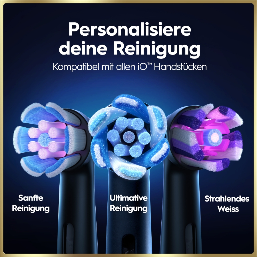 Oral-B iO Series 9 Black Onyx/Rose Quartz mit 2. Handstück JAS22 4210201449058