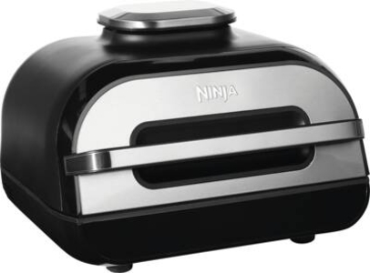 Ninja AG551EU MAX Grill & Airfryer Elektrogrill/Fritteuse  5,7L Grau/Silber