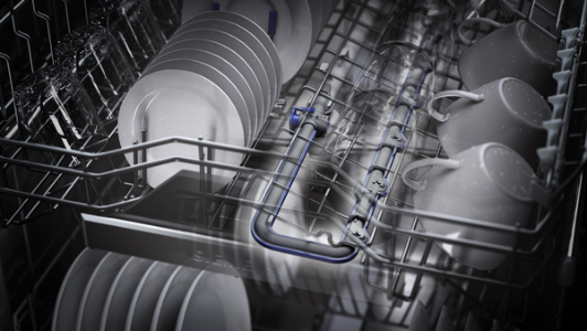 Siemens SX65EX07CE iQ500 Geschirrspüler Einbau vollintegriert XXL  60cm mit Besteckschublade,Restzeitprojektion (TimeLight),
