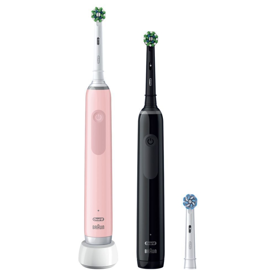 Oral-B Pro 3 3900N Black/Pink mit 2. Handstück JAS22 8006540760277