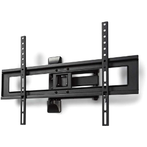 Nedis TVWM1550BK Vollbewegliche-TV-Wandhalterung 37-70 " | maximal unterstützes Bildschirmgewicht: 25 kg 