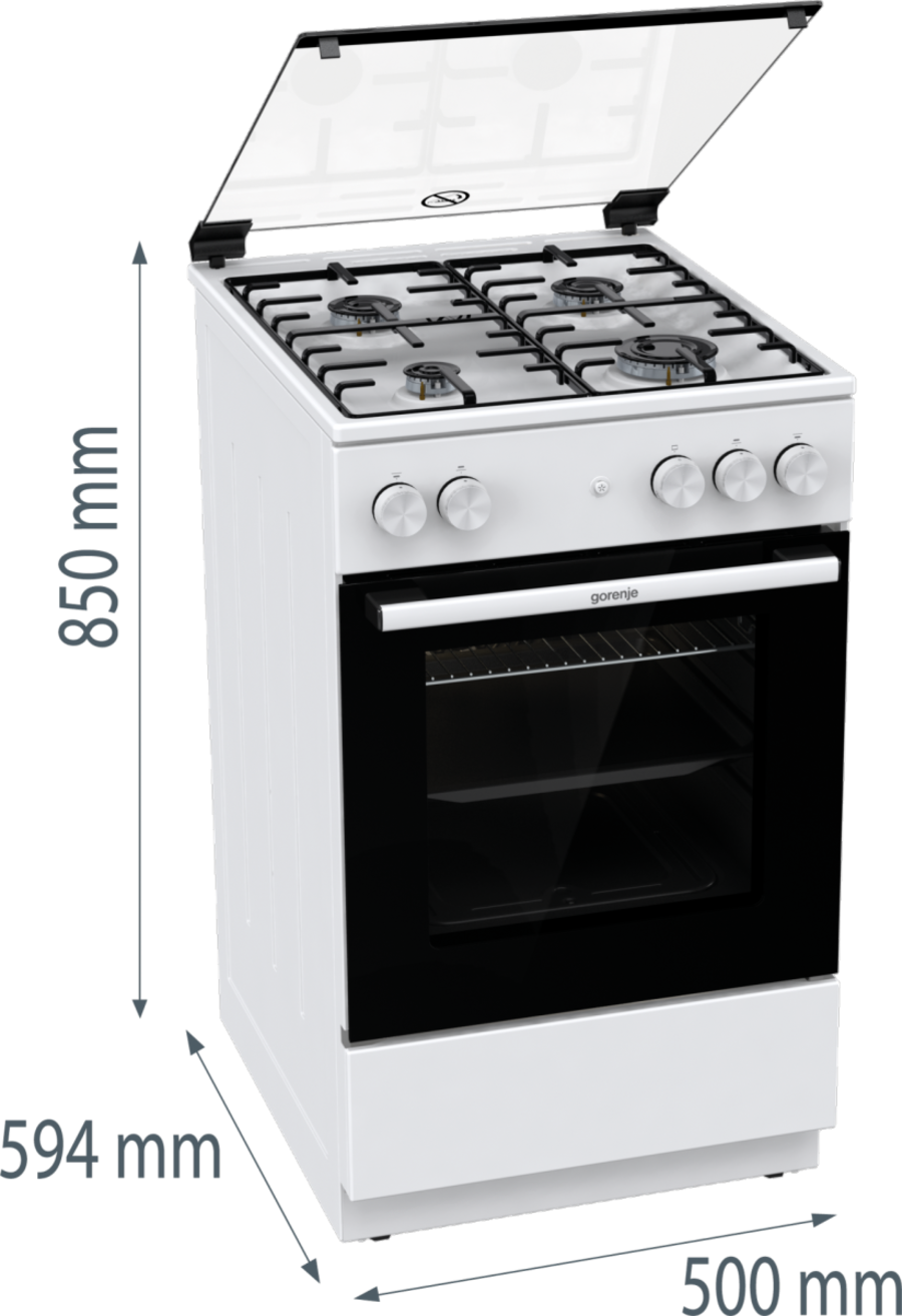 Gorenje GG5A11WH  Herd Stand Gas 70l 