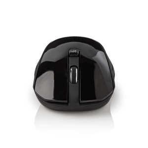 Nedis MSWS400BK Drahtlose Maus  | 1000 dpi | 3 Tasten | Schwarz