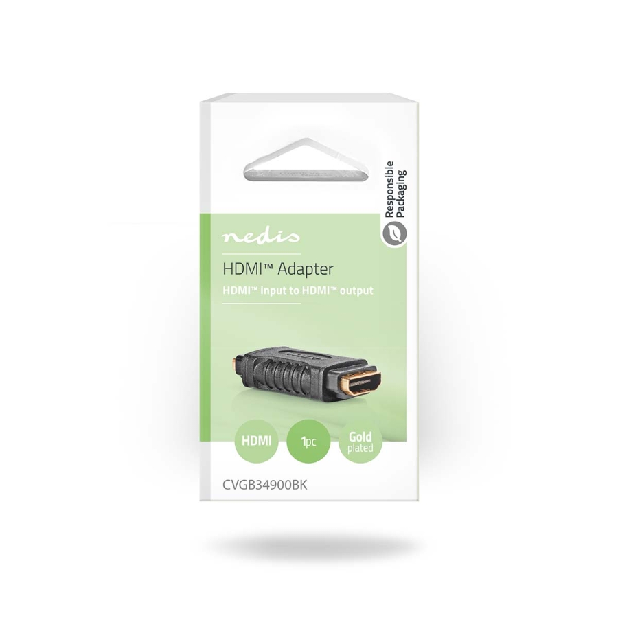 Nedis CVGB34900BK HDMI™-Adapter | HDMI-Buchse  - HDMI-Buchse | 