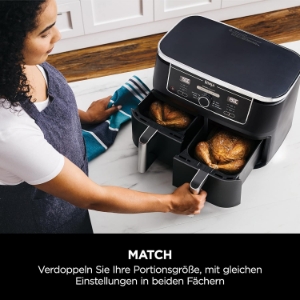 Ninja AF400EU   Foodi MAX Dual Zone Heißluftfritteuse