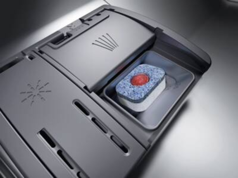 Siemens SR43ES24KE iQ300 Unterbau-Einbau Geschirrspüler  45 cm Edelstahl,Home Connect
