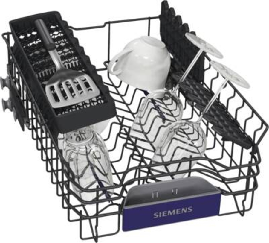 Siemens SR43ES24KE iQ300 Unterbau-Einbau Geschirrspüler  45 cm Edelstahl,Home Connect