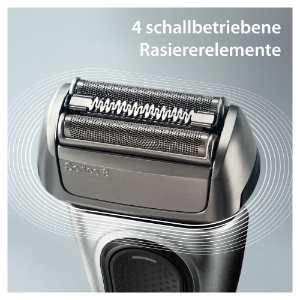 Braun Personal Care Series 8 - 8567cc System wet&dry Elektrorasierer silber, mit Reinigungsstation
