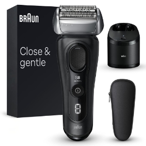 Braun Personal Care Series 8 - 8560cc System wet&dry Elektrorasierer schwarz, mit Reinigungsstation