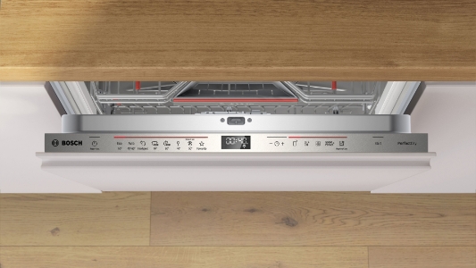 Bosch SMV6ZCX16E Serie 6, Vollintegrierter Geschirrspüler, 60 cm Restzeitprojektion(TimeLight),Innenbeleuchtung(EmotionLight)