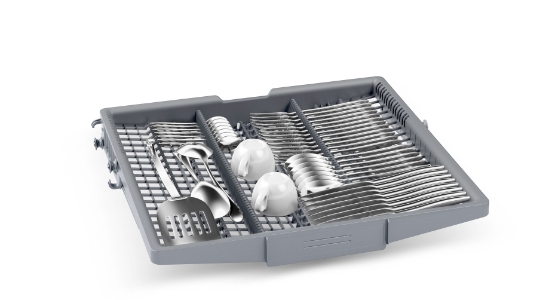 Bosch SMV6ZCX16E Serie 6, Vollintegrierter Geschirrspüler, 60 cm Restzeitprojektion(TimeLight),Innenbeleuchtung(EmotionLight)
