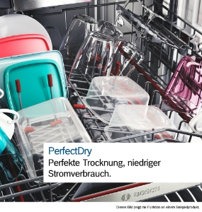 Bosch SMV6ZCX16E Serie 6, Vollintegrierter Geschirrspüler, 60 cm Restzeitprojektion(TimeLight),Innenbeleuchtung(EmotionLight)