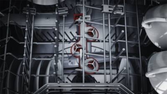 Bosch SMV6ZCX16E Serie 6, Vollintegrierter Geschirrspüler, 60 cm Restzeitprojektion(TimeLight),Innenbeleuchtung(EmotionLight)