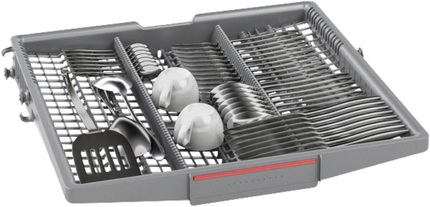 Bosch SMV6ZCX16E Serie 6, Vollintegrierter Geschirrspüler, 60 cm Restzeitprojektion(TimeLight),Innenbeleuchtung(EmotionLight)