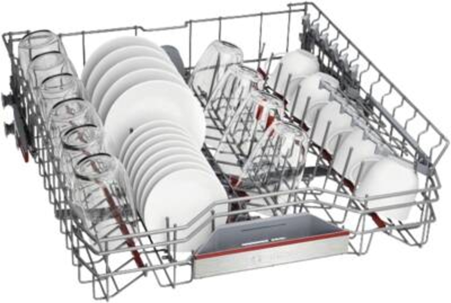 Bosch SMV6ZCX16E Serie 6, Vollintegrierter Geschirrspüler, 60 cm Restzeitprojektion(TimeLight),Innenbeleuchtung(EmotionLight)