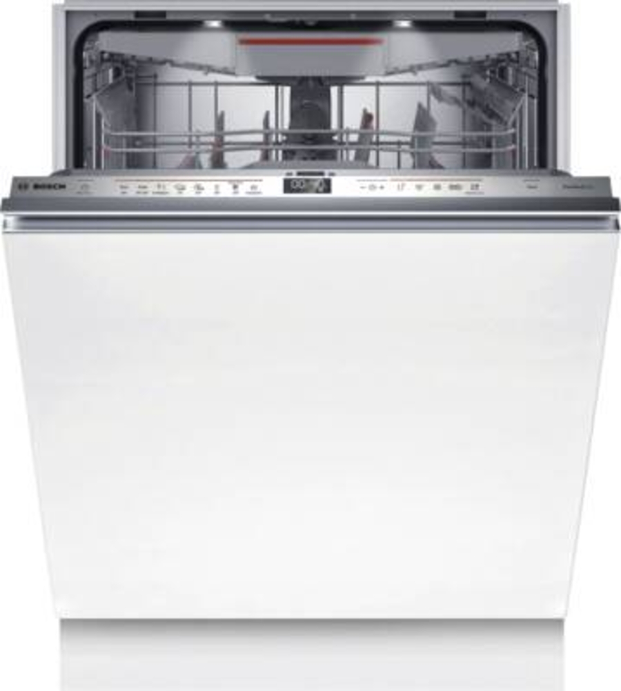 Bosch SMV6ZCX16E Serie 6, Vollintegrierter Geschirrspüler, 60 cm Restzeitprojektion(TimeLight),Innenbeleuchtung(EmotionLight)