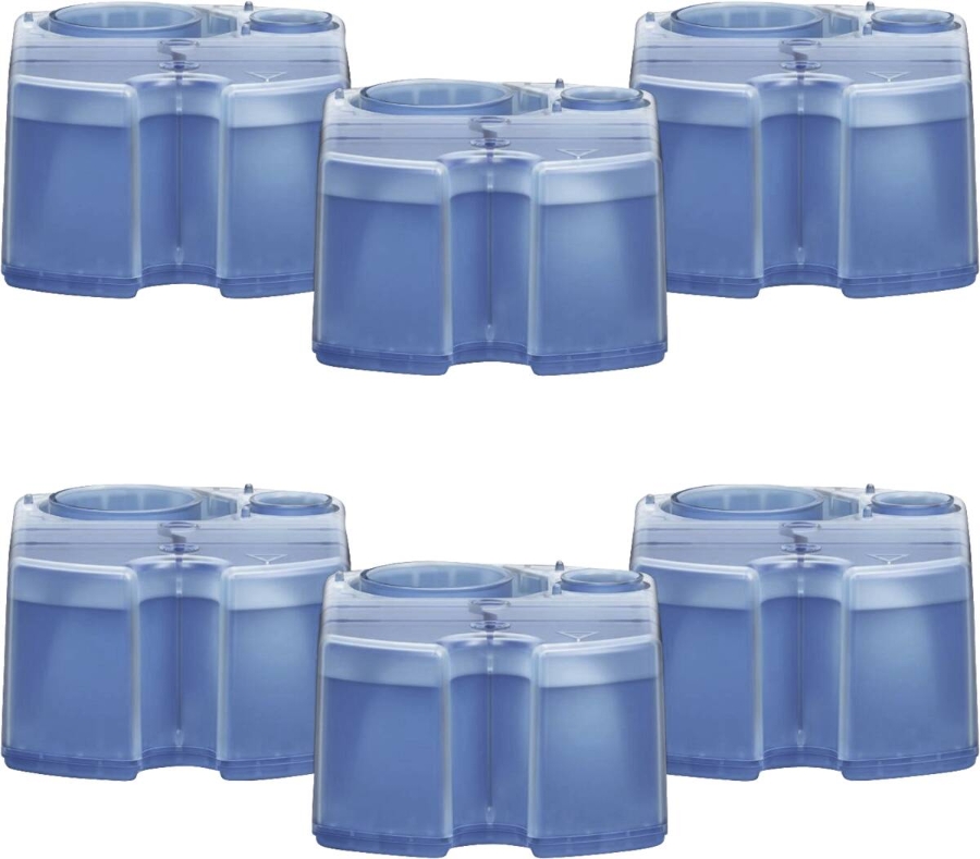 Braun Personal Care 3-in-1 ShaverCare Reinigungskartuschen für Reinigungsstation Hygienische Reinigung, 6er Pack