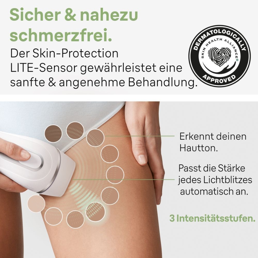 Braun Personal Care Silk-expert Pro 3 IPL PL3230 Haarentfernung für zuhause , mit Aufbewahrungstasche, 3 Aufsätze