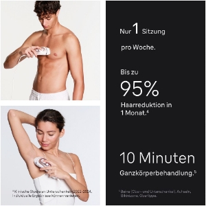 Braun Personal Care PL7147 Smart IPL Skin i·expert Haarentfernung für zu Hause, Gratis App, Aufbewahrungstasche