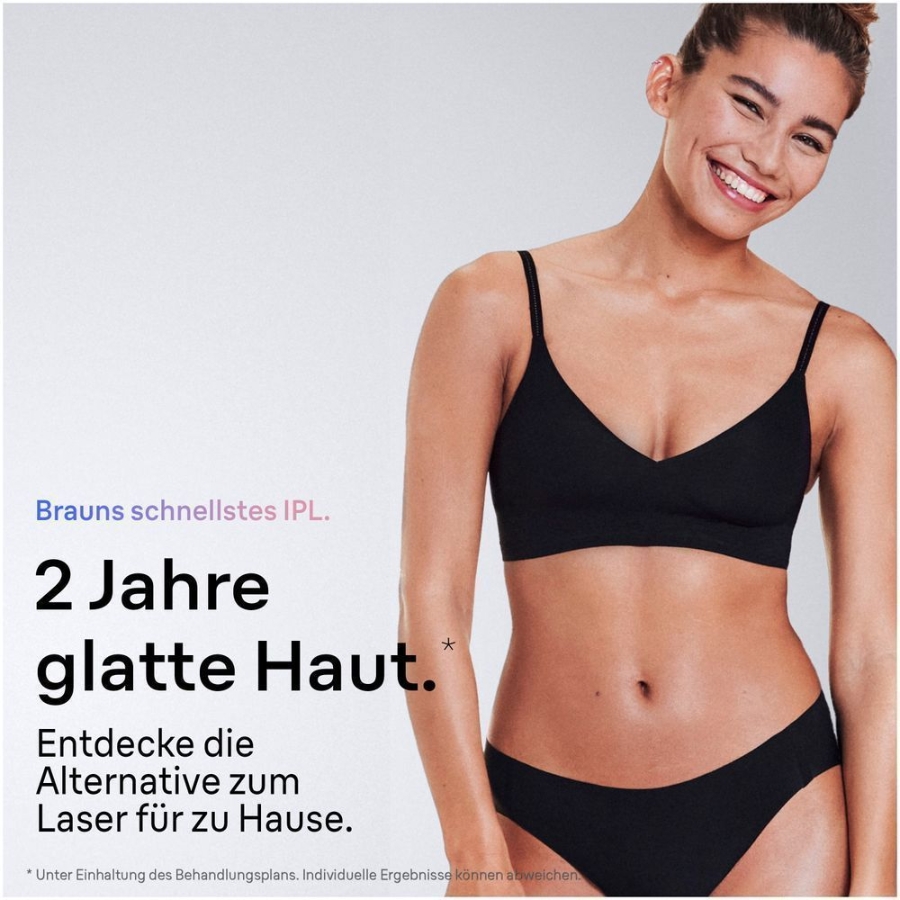 Braun Personal Care PL7147 Smart IPL Skin i·expert Haarentfernung für zu Hause, Gratis App, Aufbewahrungstasche