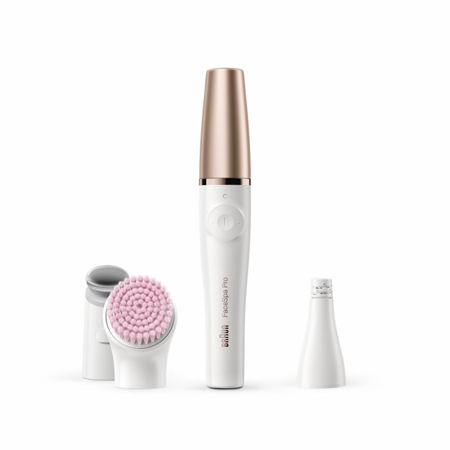 Braun Personal Care FaceSpa Pro SE912, All-in-One Beauty-Gerät zur Gesichts-Epilation, inkl. Gesichtsepilierer