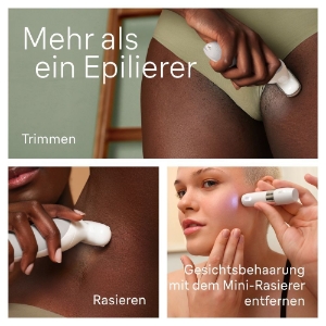 Braun Personal Care Silk-épil 9-341 Epilierer für eine einfache Haarentfernung, seidig-glatte Haut, Weiß/Silber