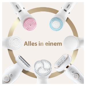 Braun Personal Care Silk-épil 9 Flex 9100 Beauty-Set – Epilierer für Frauen mit flexiblem Kopf für eine einfachere Haarentfernung,