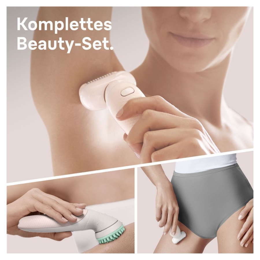 Braun Personal Care Silk-épil 9 Flex 9020 – Epilierer für Frauen mit flexiblem Kopf für eine einfachere Haarentfernung,