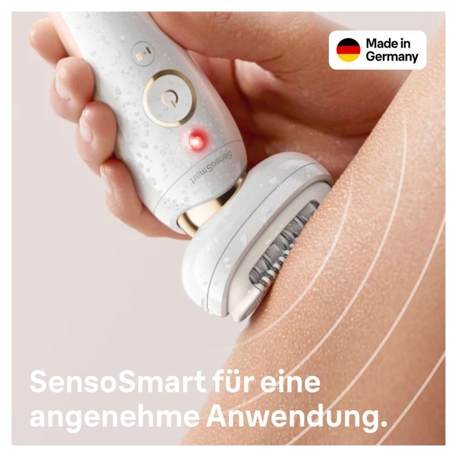 Braun Personal Care Silk-épil 9 Flex 9010 – Epilierer für Frauen mit flexiblem Kopf für eine einfachere Haarentfernung,