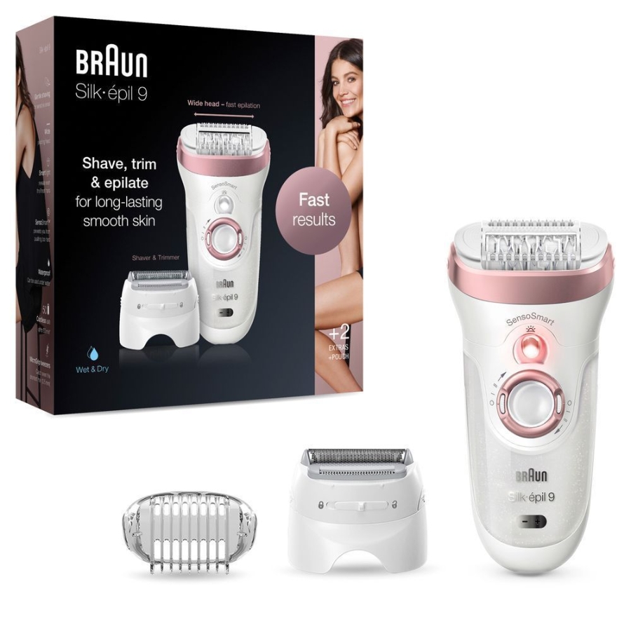 Braun Personal Care Silk-épil 9-730 Epilierer für langanhaltende Haarentfernung 