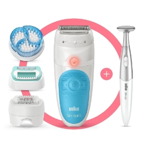 Braun Personal Care Silk-épil 5 5-815 Epilierer für Damen für eine sanfte Haarentfernung