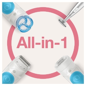 Braun Personal Care Silk-épil 5 5-815 Epilierer für Damen für eine sanfte Haarentfernung