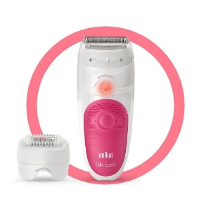 Braun Personal Care Silk-épil 5 5-600 Epilierer für Damen für eine sanfte Haarentfernung