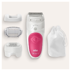 Braun Personal Care Silk-épil 5 5-600 Epilierer für Damen für eine sanfte Haarentfernung