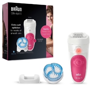 Braun Personal Care Silk-épil 5-511 Epilierer für Damen für eine sanfte Haarentfernung