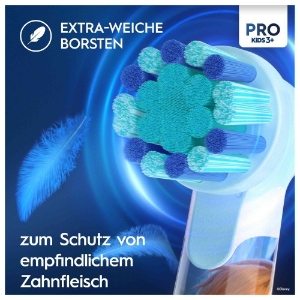 Oral-B Vitality Pro 103 Kids Frozen Elektrische Zahnbürste, Reiseetui, Blau/Lila